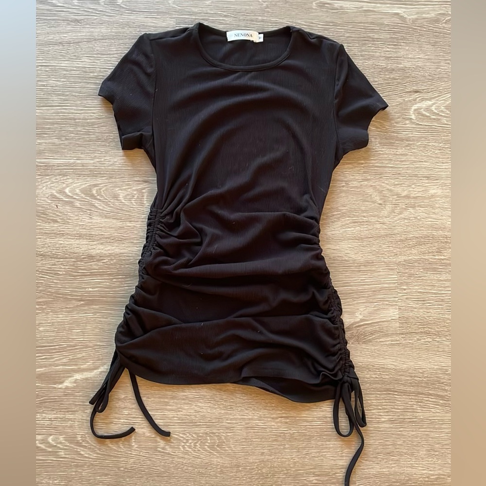Side tie Tshirt Dress